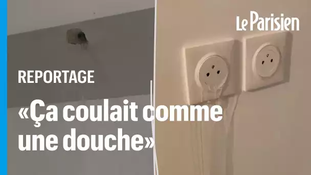 « L’eau coulait par les prises électriques», un bâtiment flambant neuf touché par de grosses inondat