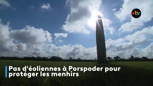 Pas d'éoliennes à Porspoder pour protéger les menhirs