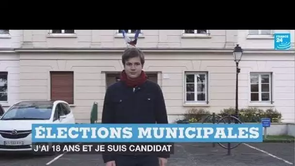 MUNICIPALES 2020 : "J’ai 18 ans et je suis candidat"