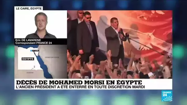 Mohammed Morsi enterré au Caire "en toute discrétion"