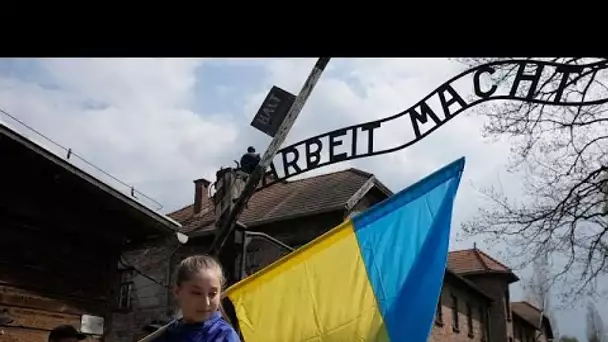 Hommages aux victimes de l'Holocauste à Auschwitz et en Israël