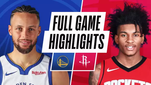 WARRIORS at ROCKETS | FULL GAME HIGHLIGHTS | May 1, 2021