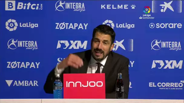 Rueda de prensa Deportivo Alavés vs RCD Espanyol de Barcelona