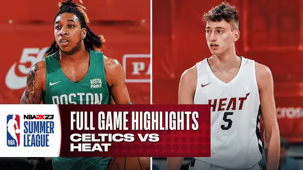 CELTICS vs HEAT | NBA SUMMER LEAGUE | FULL GAME HIGHLIGHTS