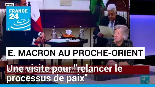 Emmanuel Macron au Proche-Orient : "Une parole pas toujours très audible" • FRANCE 24