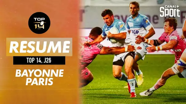 Le résumé de Bayonne / Stade Français