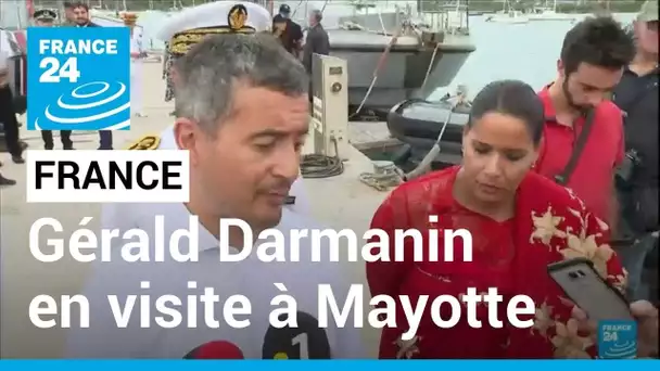 Mayotte : Gérald Darmanin promet de freiner l'immigration sur l'île • FRANCE 24