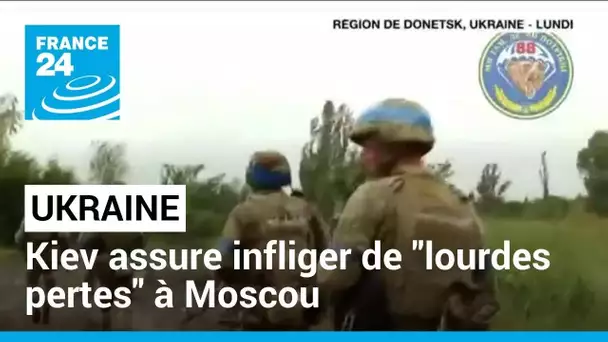 Guerre en Ukraine : Kiev assure affliger de "lourdes pertes" à Moscou • FRANCE 24