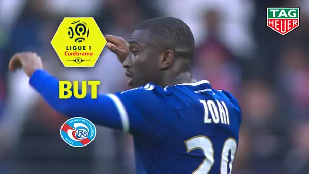 But Kevin ZOHI (42') / Olympique Lyonnais - RC Strasbourg Alsace (1-1)  (OL-RCSA)/ 2019-20