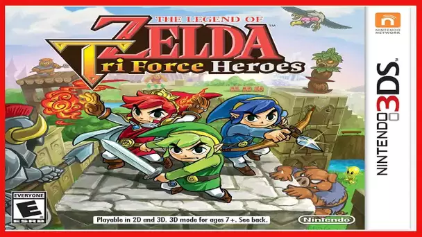 The Legend of Zelda: TriForce Heroes - 3DS