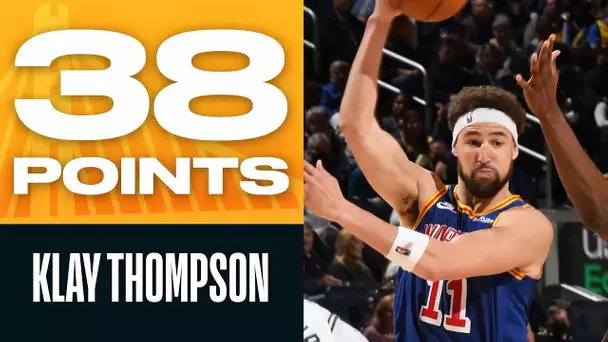 Klay Thompson Receives Standing Ovation For HUGE 38 PTS vs Bucks 🔥