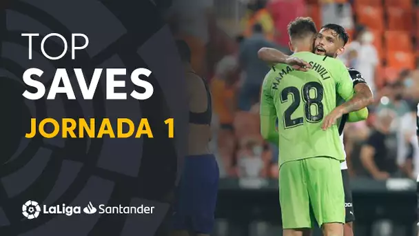 LaLiga TOP 5 Paradas Jornada 1