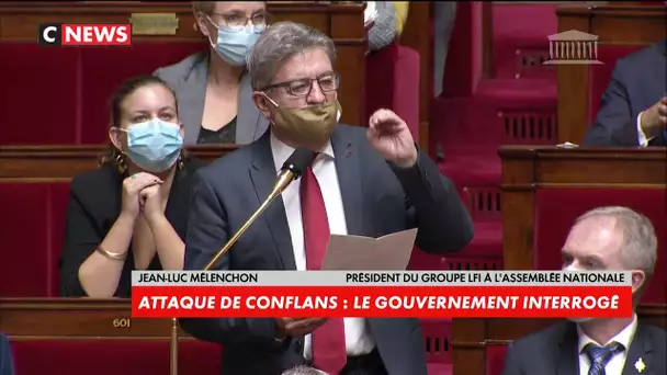 «Vous ne nous faites pas peur !», s’exclame Jean-Luc Mélenchon