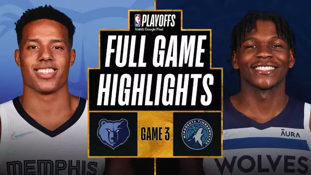 GRIZZLIES at TIMBERWOLVES | FULL GAME HIGHLIGHTS | April 21, 2022