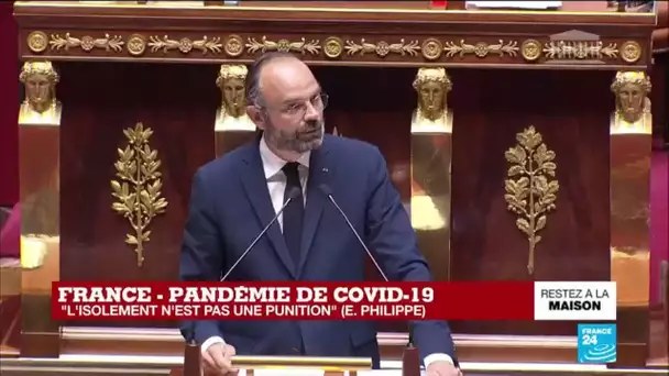 Coronavirus - Philippe devant l'Assemblée : L'isolement reposera "sur le civisme de chacun"