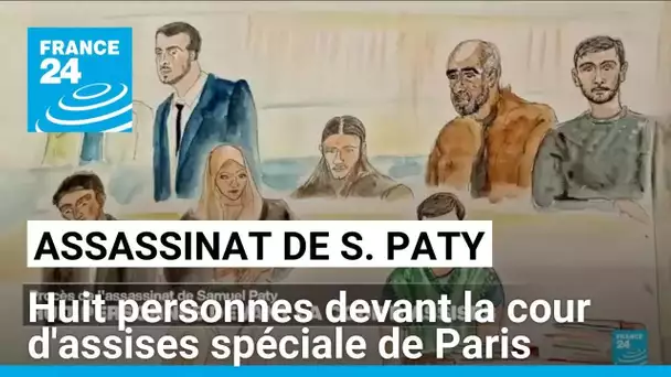 Assassinat de Samuel Paty : procès de huit personnes devant la cour d'assises spéciale de Paris