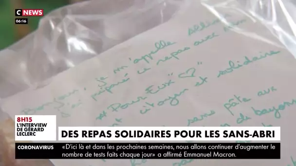 #PourEux : des repas solidaires pour les sans-abri pendant le confinement