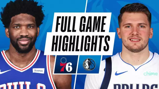 SIXERS at MAVERICKS | FULL GAME HIGHLIGHTS | April 12, 2021