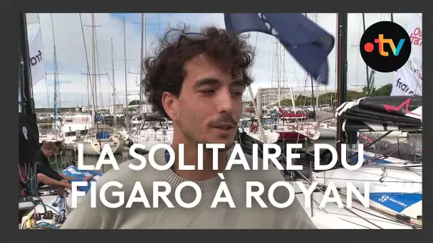 Les skippers de la Solitaire du Figaro en escale à Royan