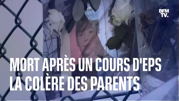 Deux ans après la mort de Bastien pendant un cours de sport, ses parents témoignent