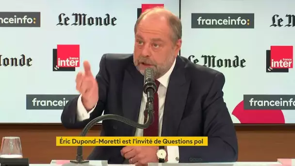 Éric Dupond-Moretti, ministre de la Justice, invité de Questions Politiques le 2 mai