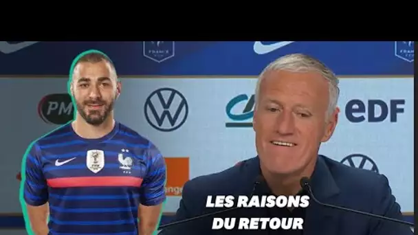 Comment Deschamps justifie le retour de Benzema en équipe de France