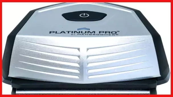 Platinum Pro by MANGROOMER New Self-Haircut Kit and Advanced Hair Clippers with Lithium Max Battery,