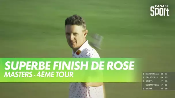 Fantastique putt de Justin Rose