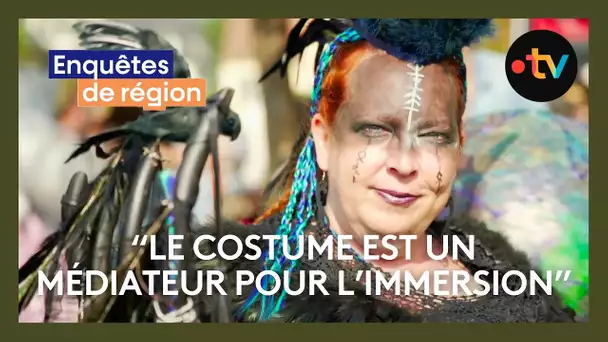 Ces passionnés d'histoire se costume pour vivre comme nos ancêtres