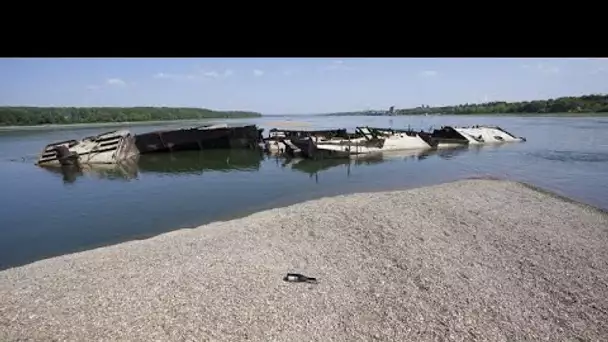 Roumanie : le niveau du Danube baisse à cause des fortes chaleurs