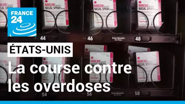 Contre les overdoses, la course des Etats-Unis pour propager un antidote • FRANCE 24