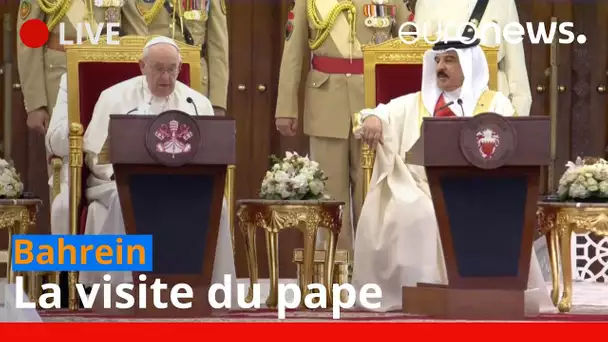 En direct | Bahrein : la visite du pape