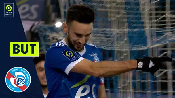 But Adrien THOMASSON (84' - RCSA) RC STRASBOURG ALSACE - MONTPELLIER HÉRAULT SC (3-1) 21/22