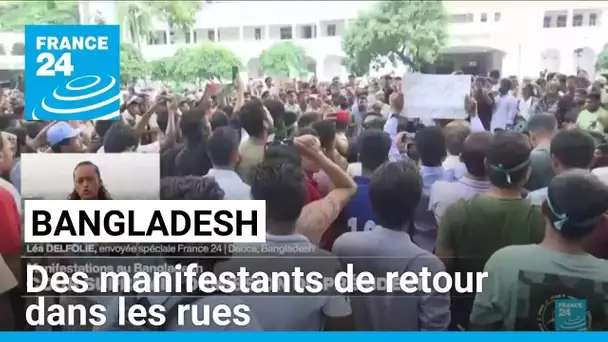 Bangladesh : après l'exploit des étudiants, les manifestants croient au pouvoir de la rue