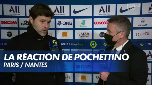 La réaction de Mauricio Pochettino après PSG / Nantes