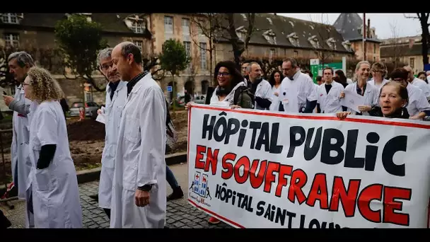 Grève à l’hôpital : "On met du sable dans les rouages, on commence à le sentir"