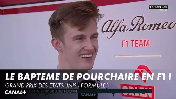 Théo Pourchaire a fait ses premiers pas en F1 ! - Grand Prix des États-Unis