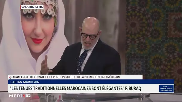 Fatima Al-Buraq : le caftan marocain suscite l'admiration