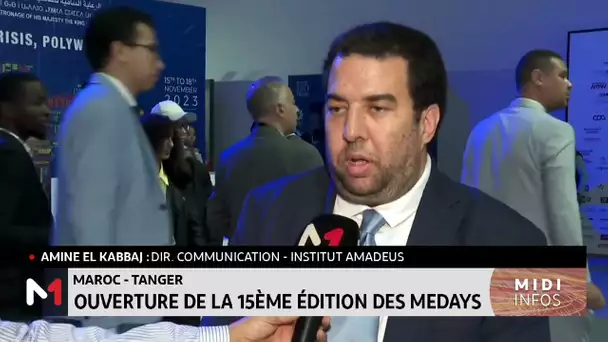 MEDays 2023 : le programme de la 15ème édition avec Amine El Kabbaj