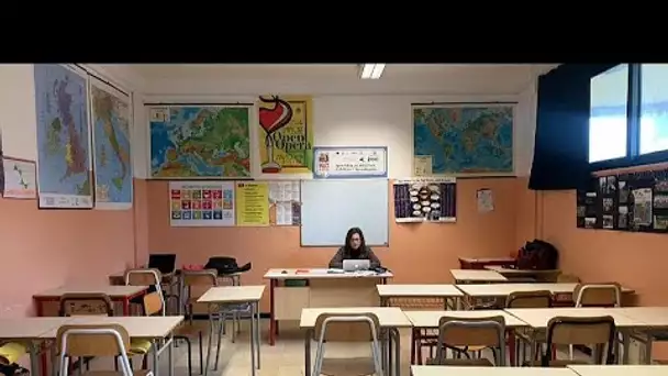 Les écoles italiennes mettent en place des cours en ligne