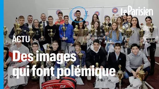 Djokovic filmé  sans masque avec du public le jour où il a été testé positif au Covid-19