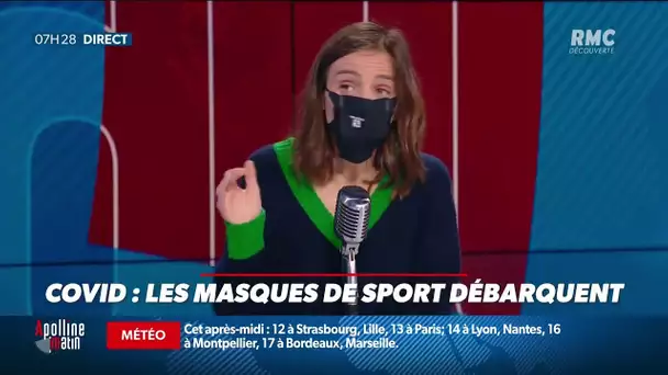 COVID: les masques de sport débarquent !