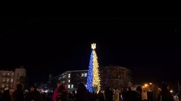 "La guerre change tout": des réfugiés ukrainiens passent Noël loin de leur foyer