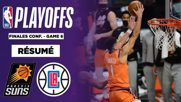 Résumé NBA VF : Phoenix écrase les Clippers et file en finale