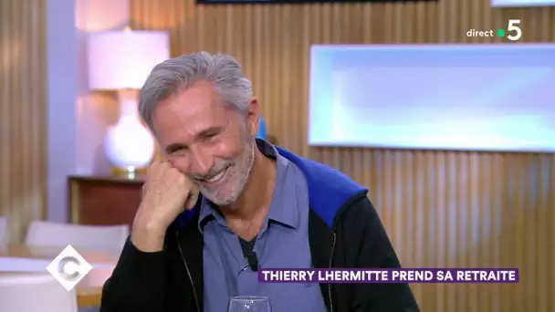 Thierry Lhermitte prend sa retraite - C à Vous - 13/11/2019