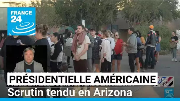 Présidentielle américaine : scrutin tendu en Arizona • FRANCE 24