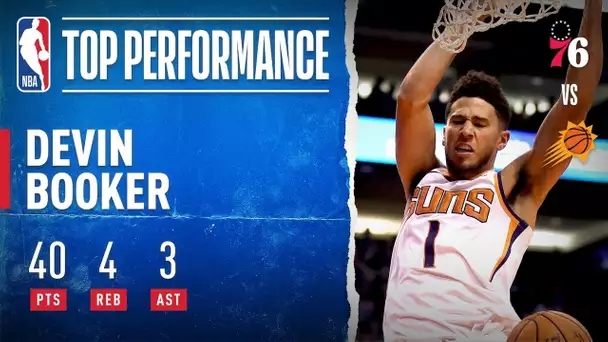 Devin Booker GOES OFF For 40 PTS