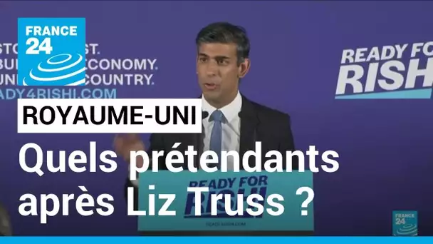 Succession de Liz Truss : Rishi Sunak et Boris Johnson favoris des Conservateurs. • FRANCE 24