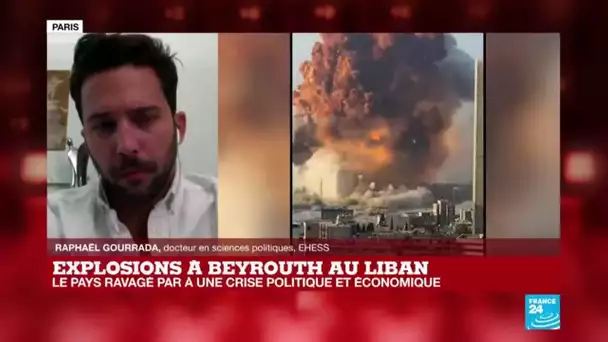 Explosions à Beyrouth : "la classe politique a une responsabilité dans ces événements tragiques"