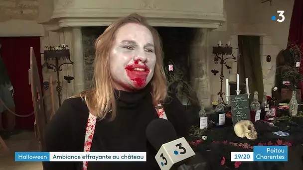 Halloween au château médiéval de Saint-Jean-d'Angle en Charente-Maritime